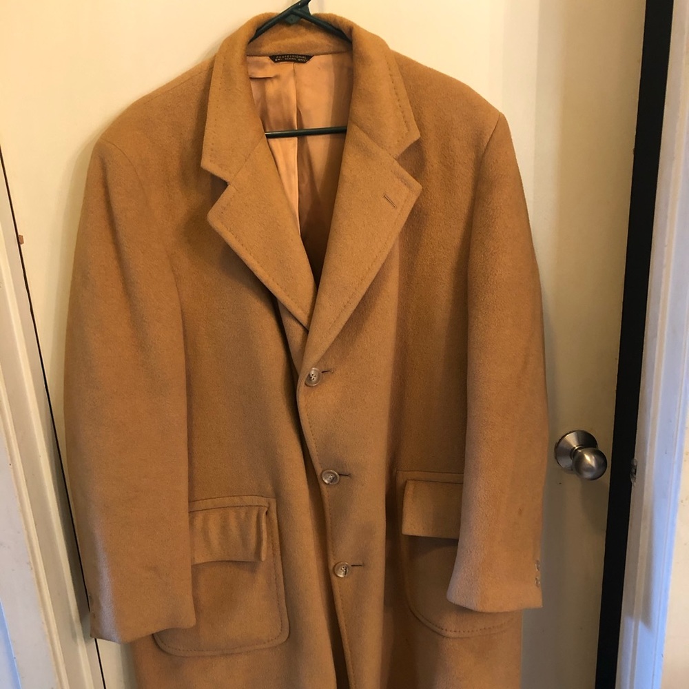 BIG & Tall ( 3XL ) Came Hair Coat